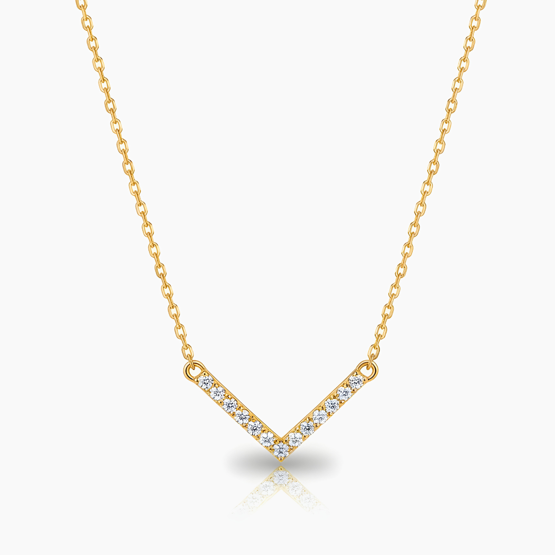 Diamond Shine V Necklace