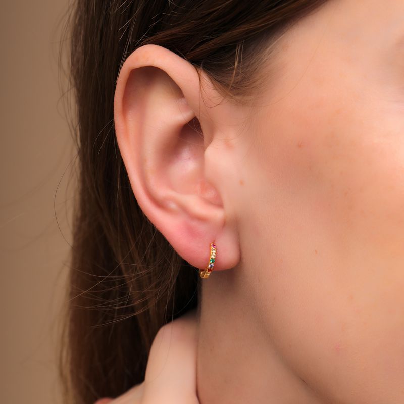 Bohemian Zircon Earrings