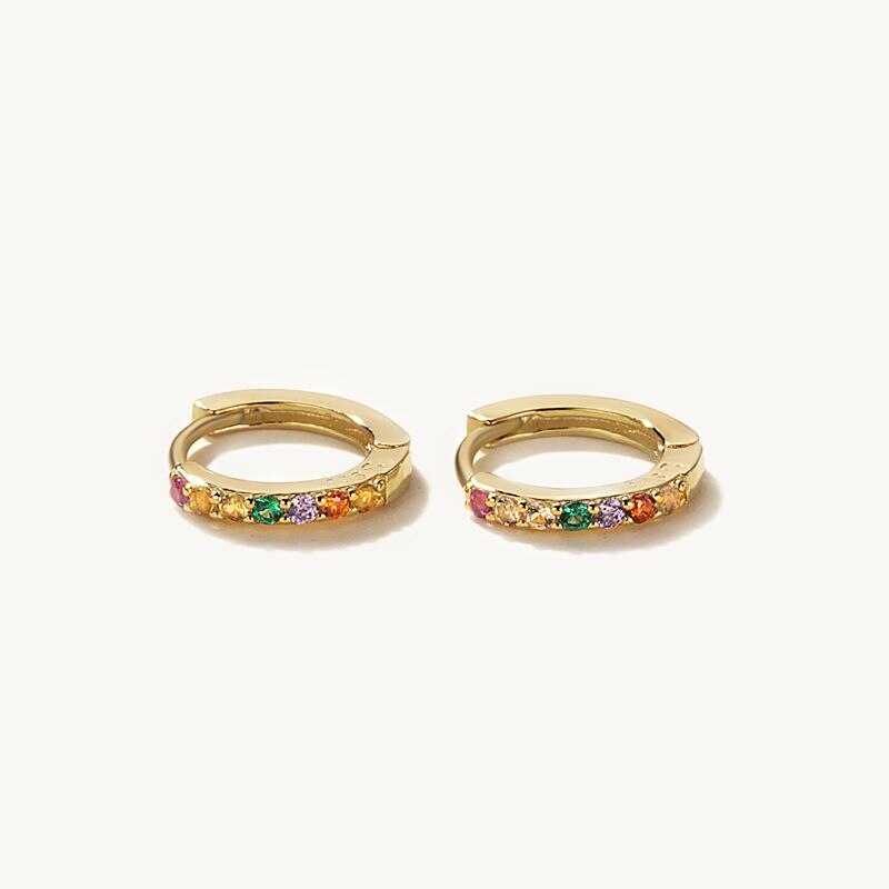 Bohemian Zircon Earrings