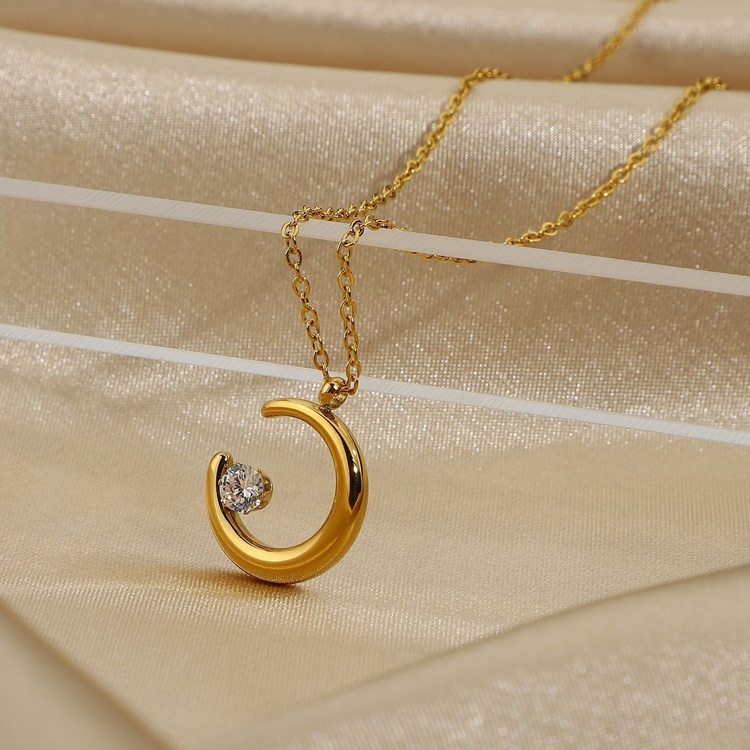 Moon & Star Necklace