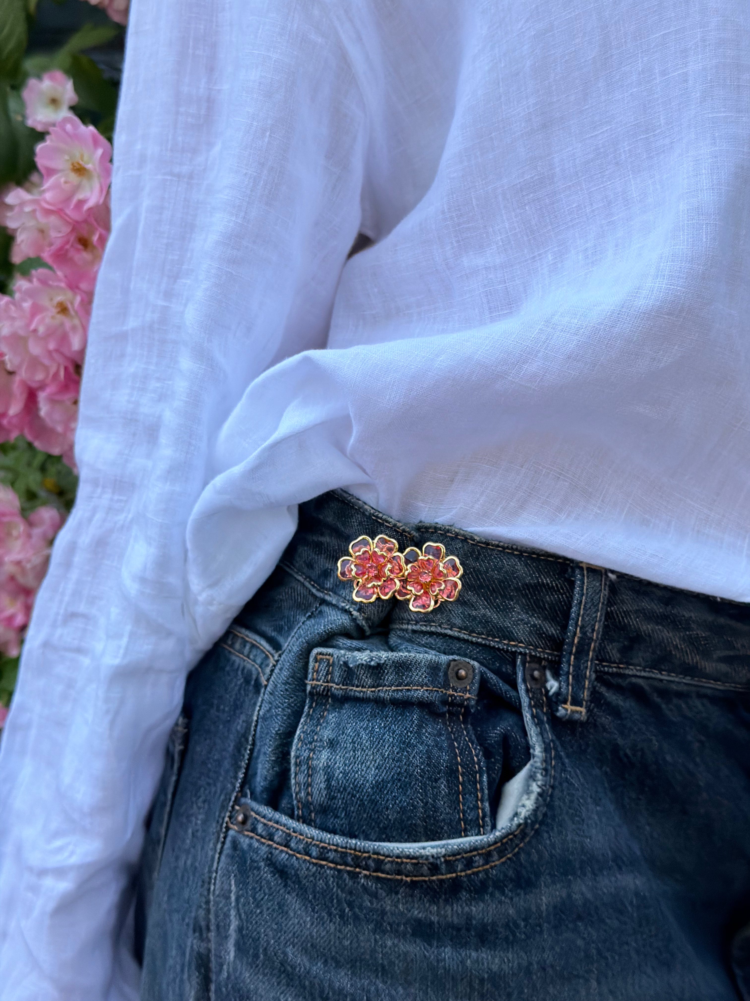 Bisous Flor - Jeans Pin