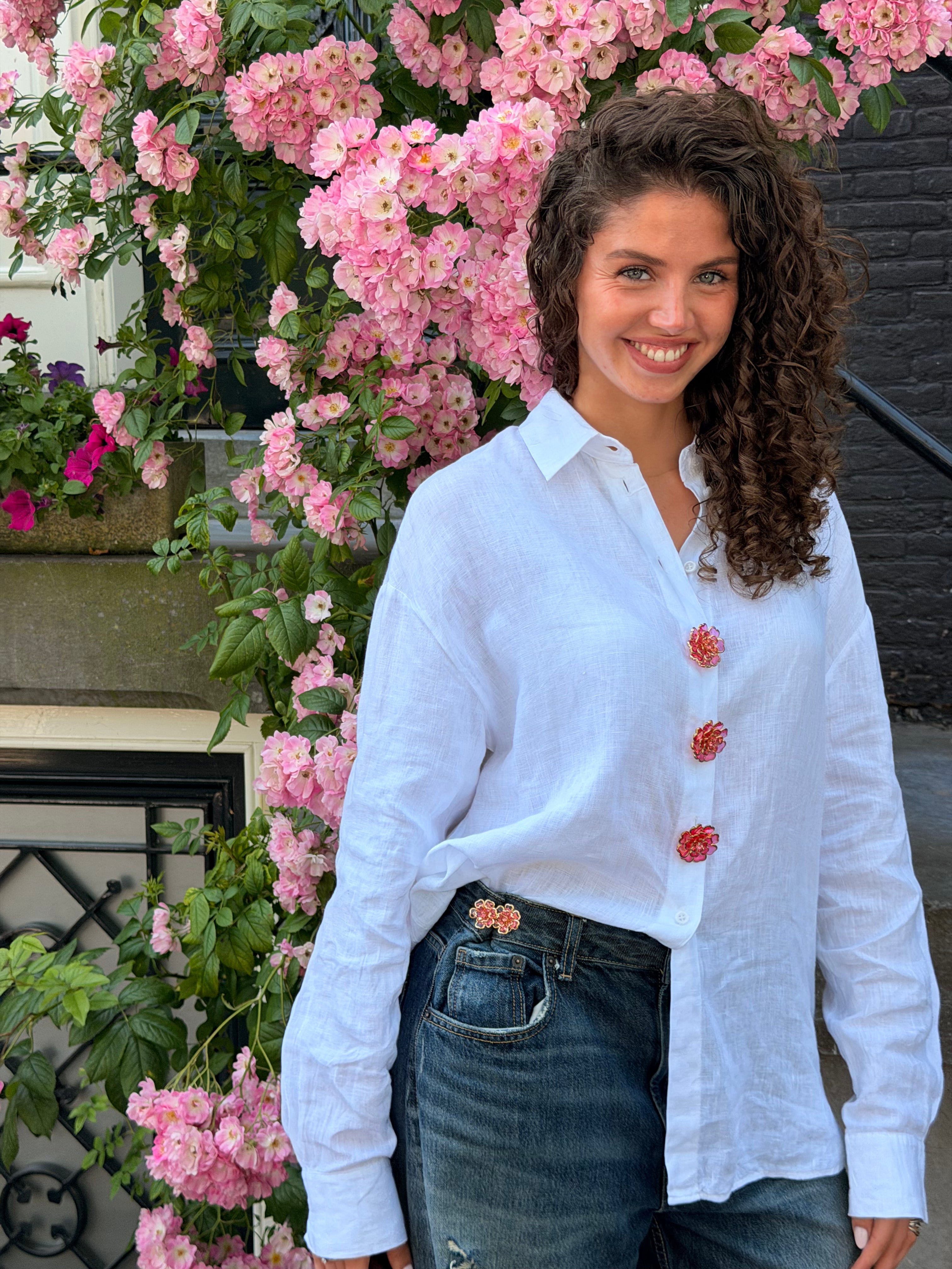 Bisous Flor - Jeans Pin