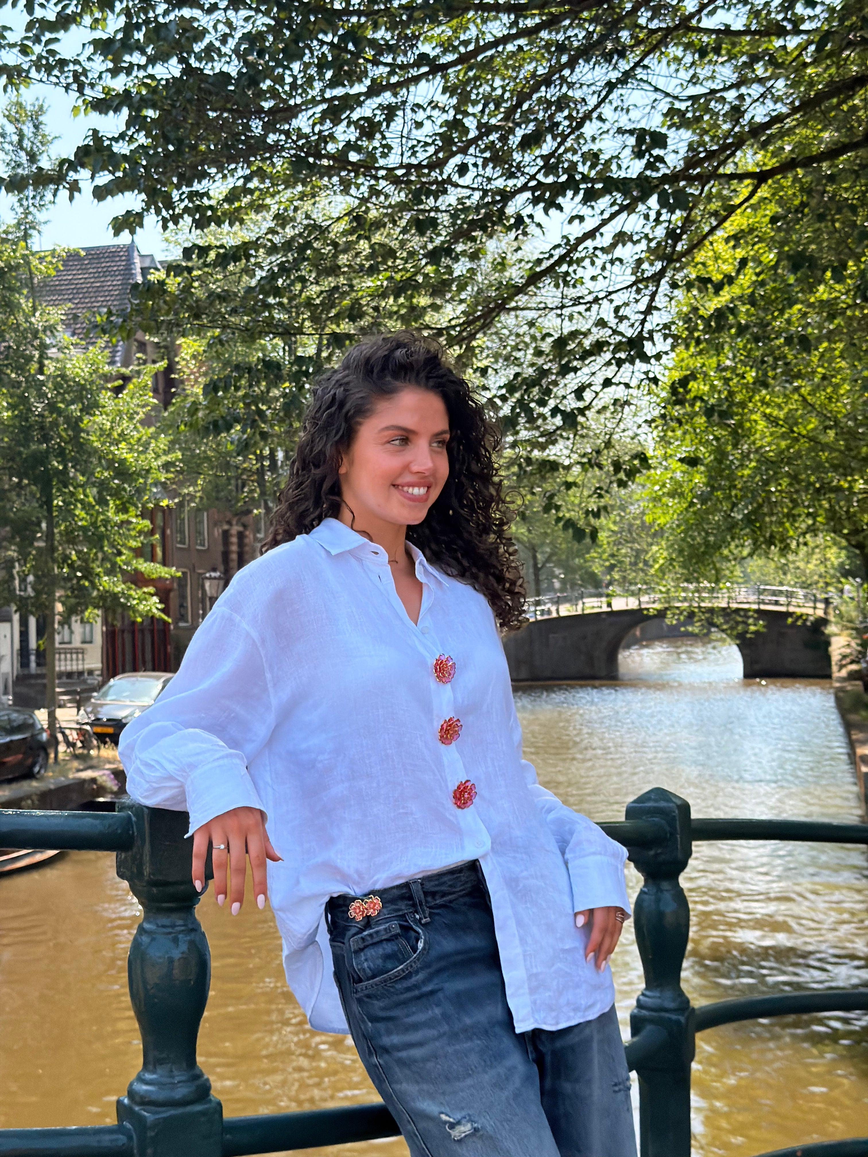 Bisous Flor - Jeans Pin