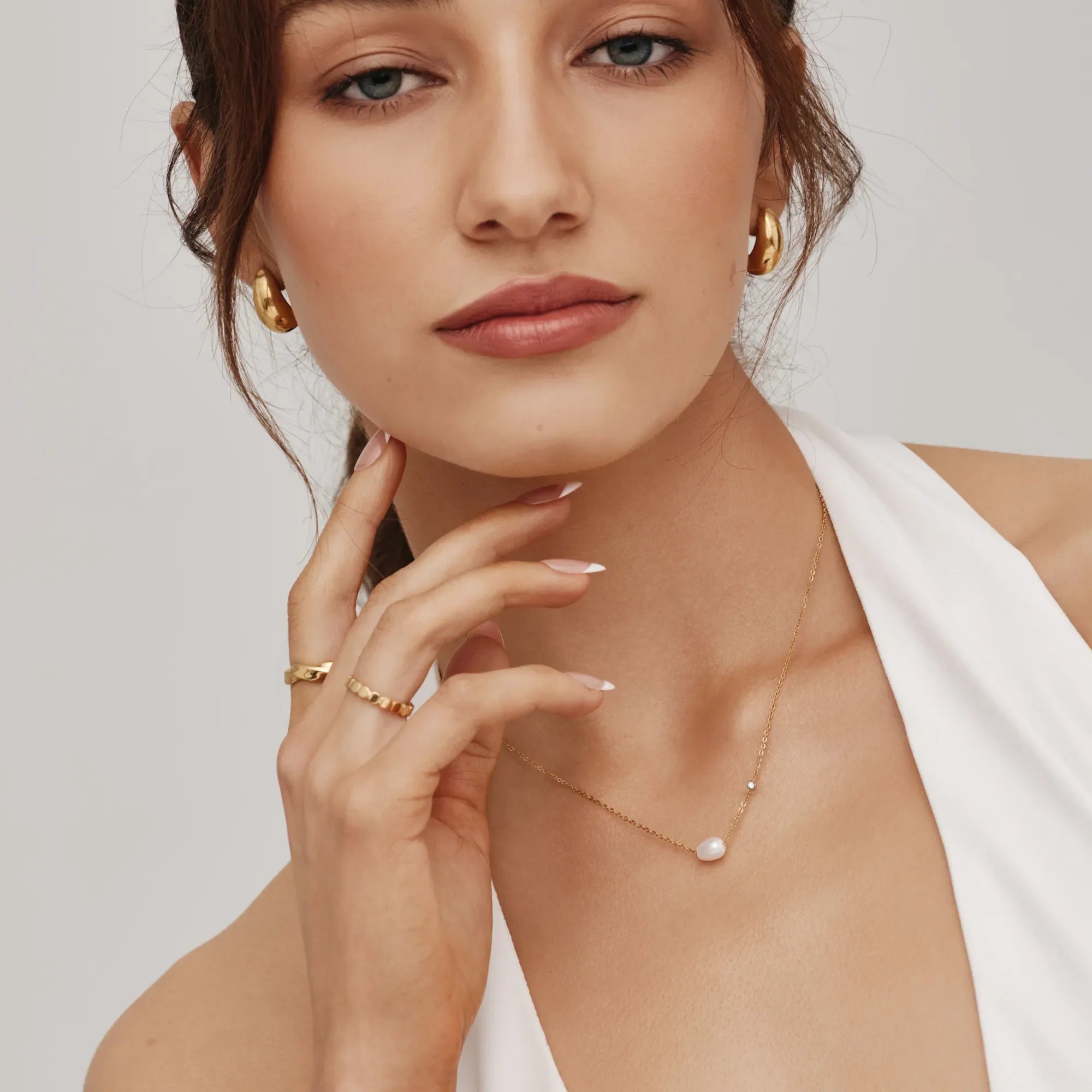 Dainty Freshwater Pearl Necklace