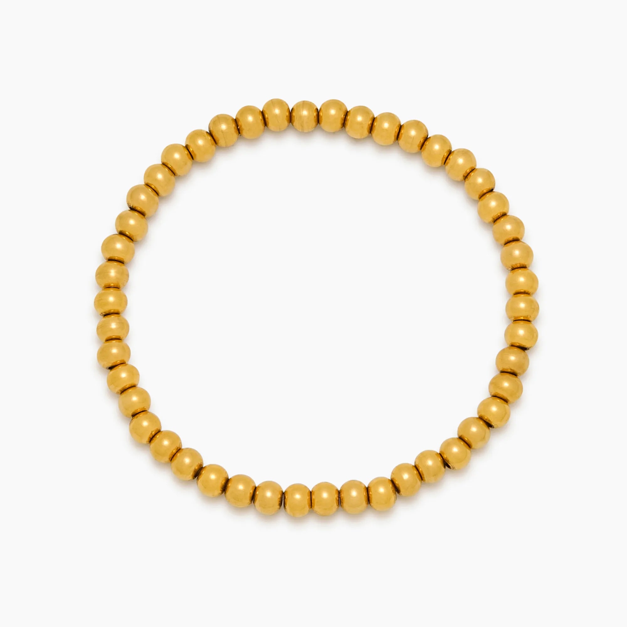 Gold Beaded Bracelet