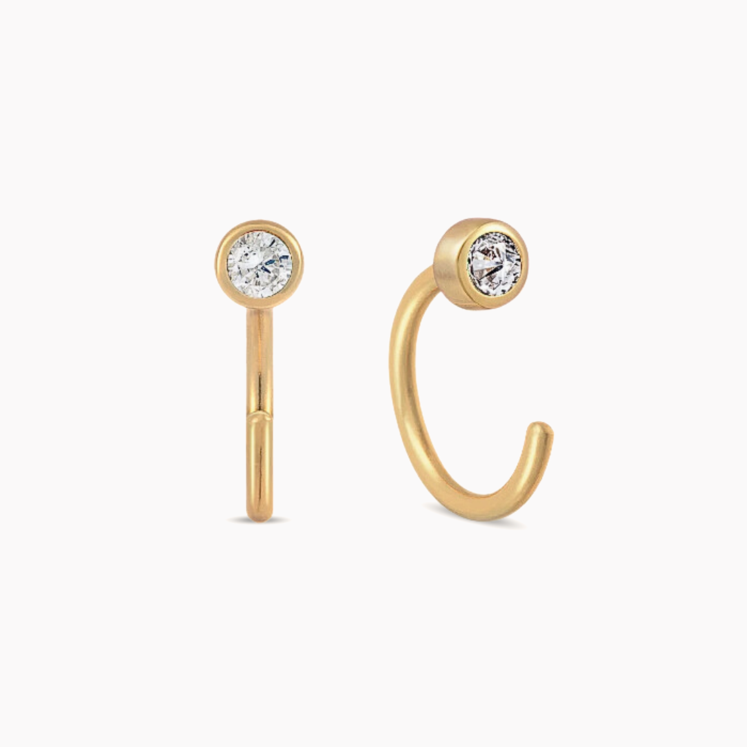 Huggies Hoop Earrings