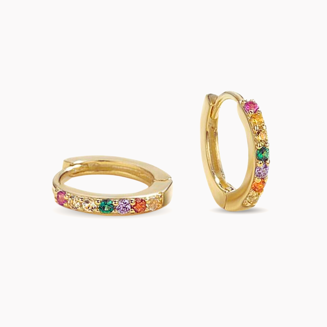 Bohemian Zircon Earrings
