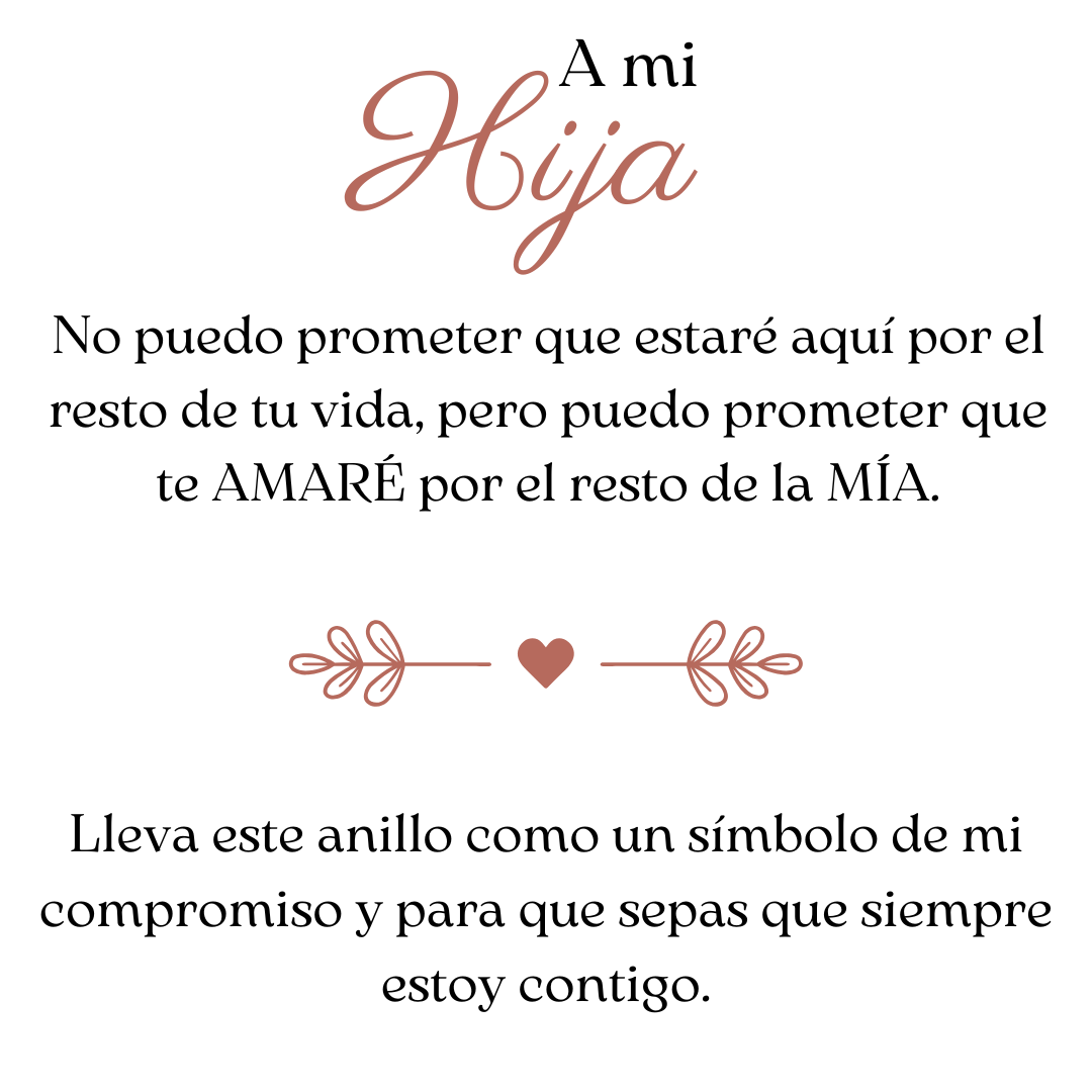 Eternal Promise Ring – To My Daughter