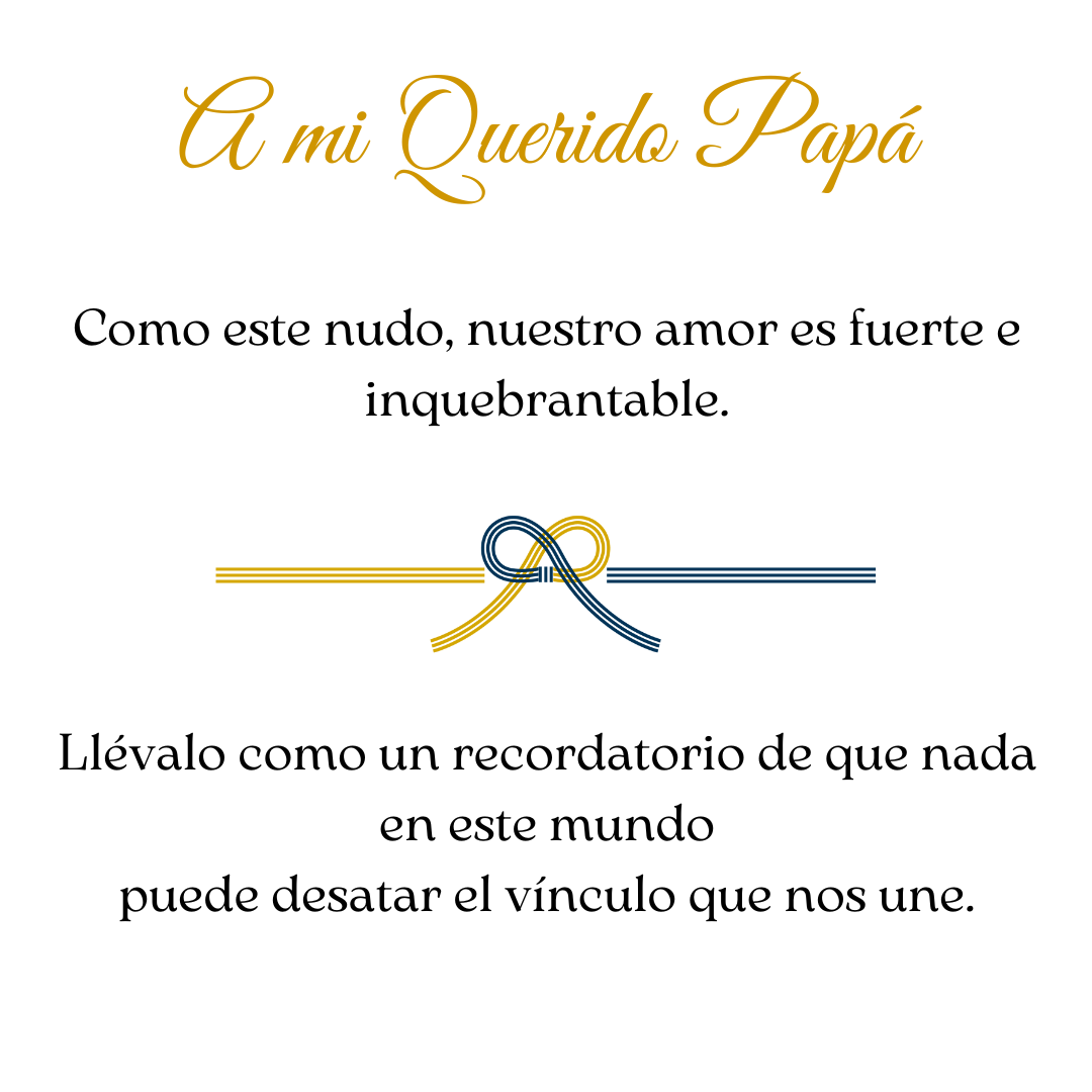 Eternal Knot Bracelet – To my Dad
