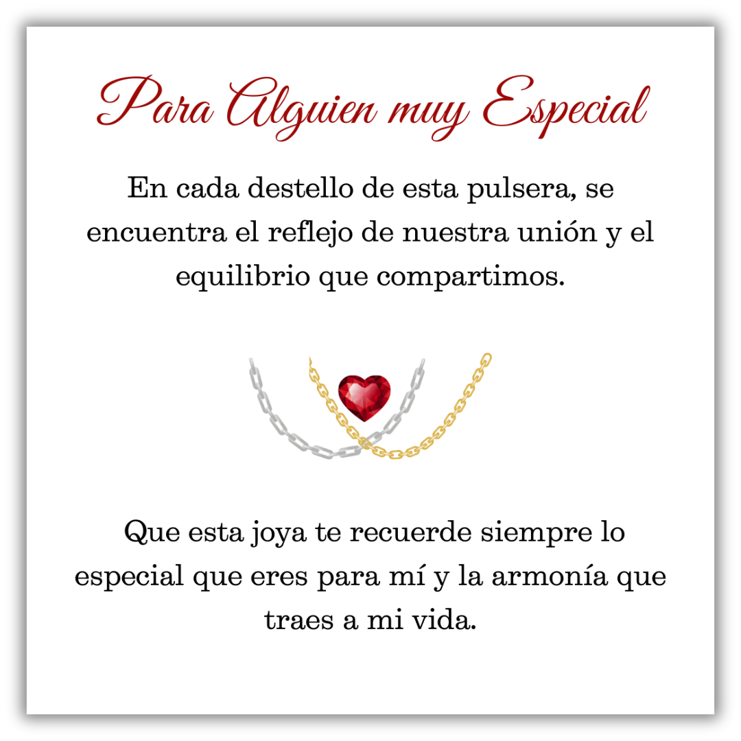 Pulsera Armonía – Amor y Amistad
