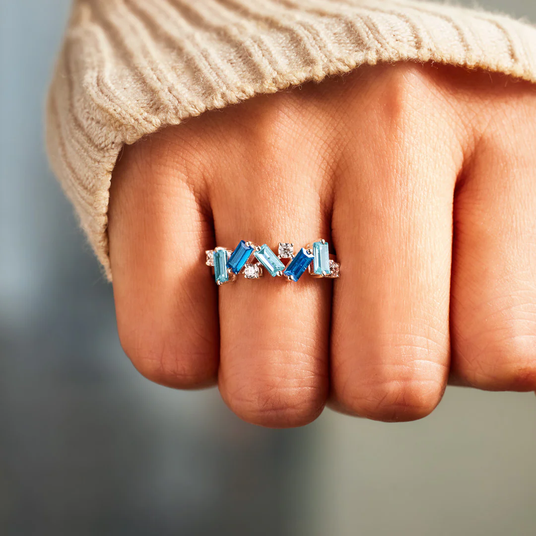 Anillo Serenidad Azul – Amor Propio