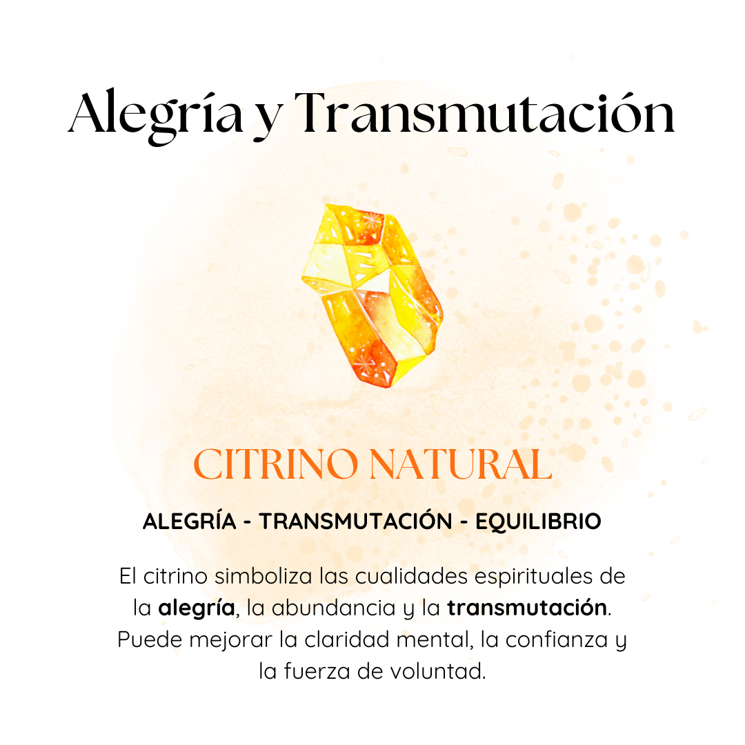 Joy and Transmutation Bracelet with Natural Citrine