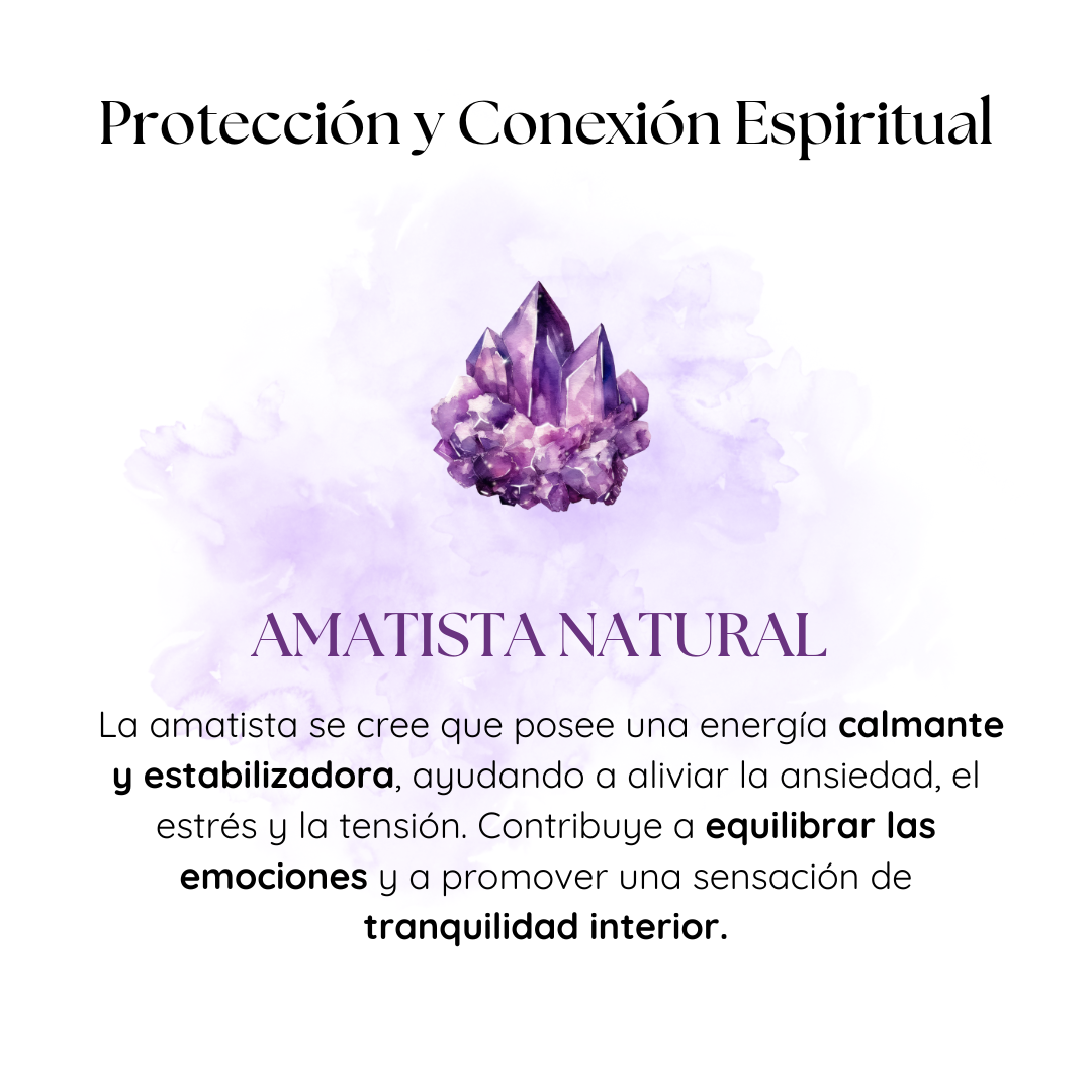 Sacred Intuition Natural Amethyst Bracelet