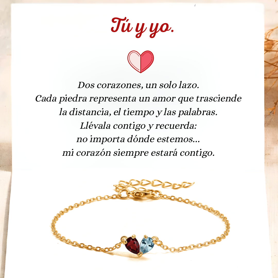 Two Hearts Bracelet – Our Bond