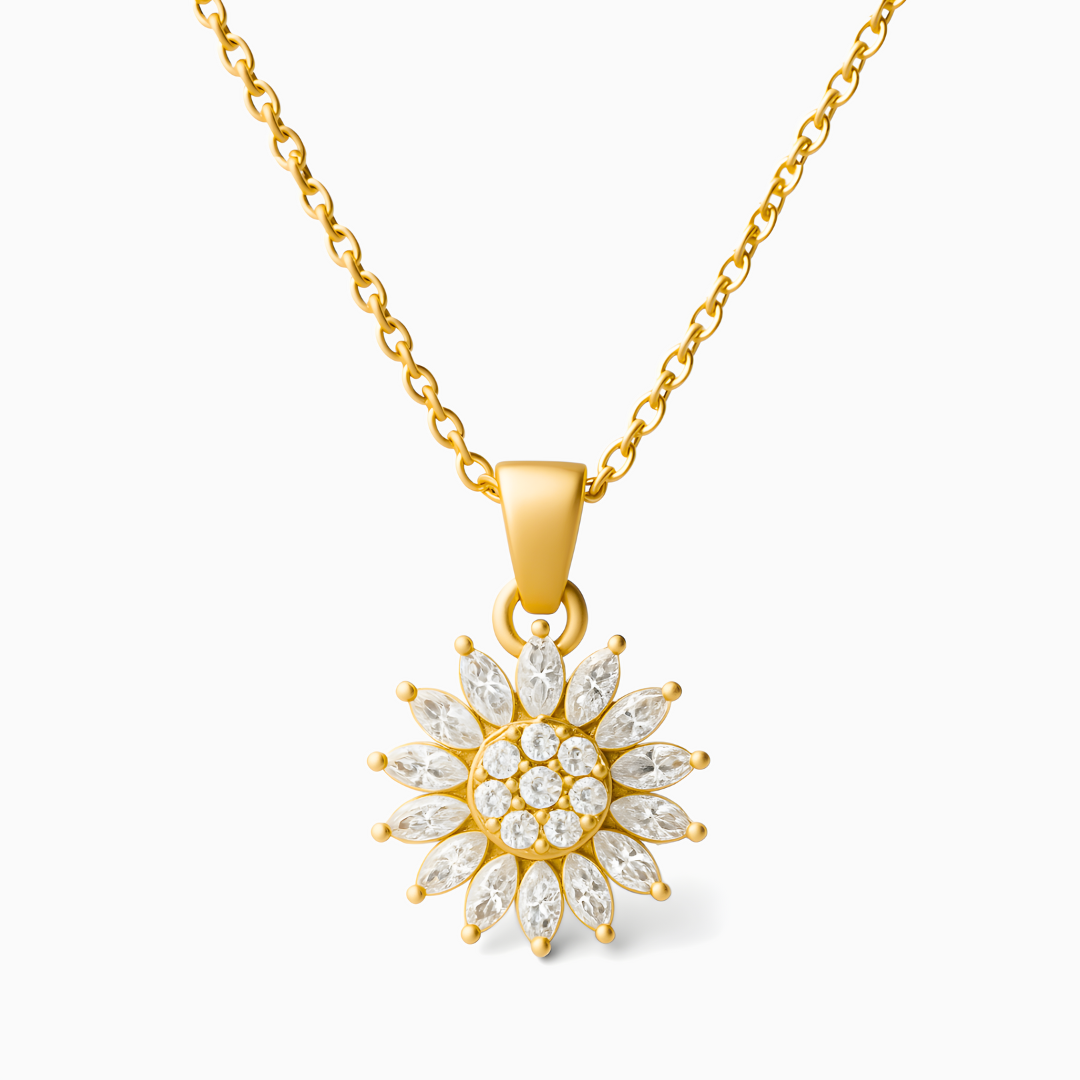 Sunflower Necklace