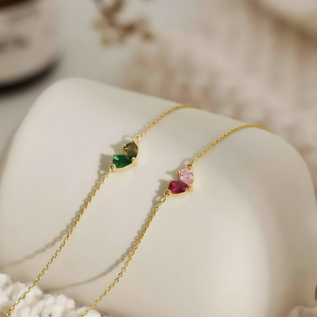 Two Hearts Bracelet – Our Bond