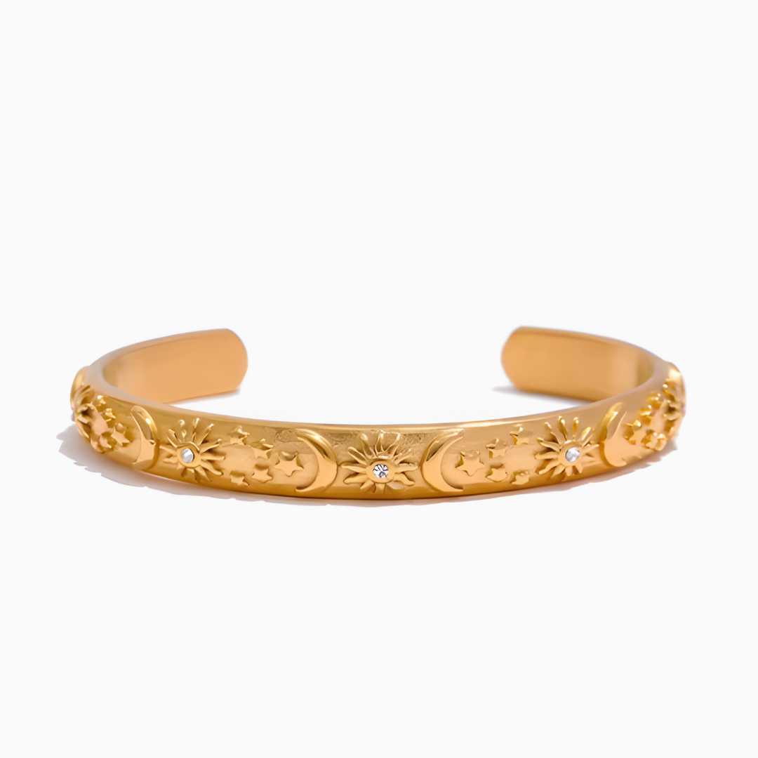 Sun, Moon, and Stars Bracelet