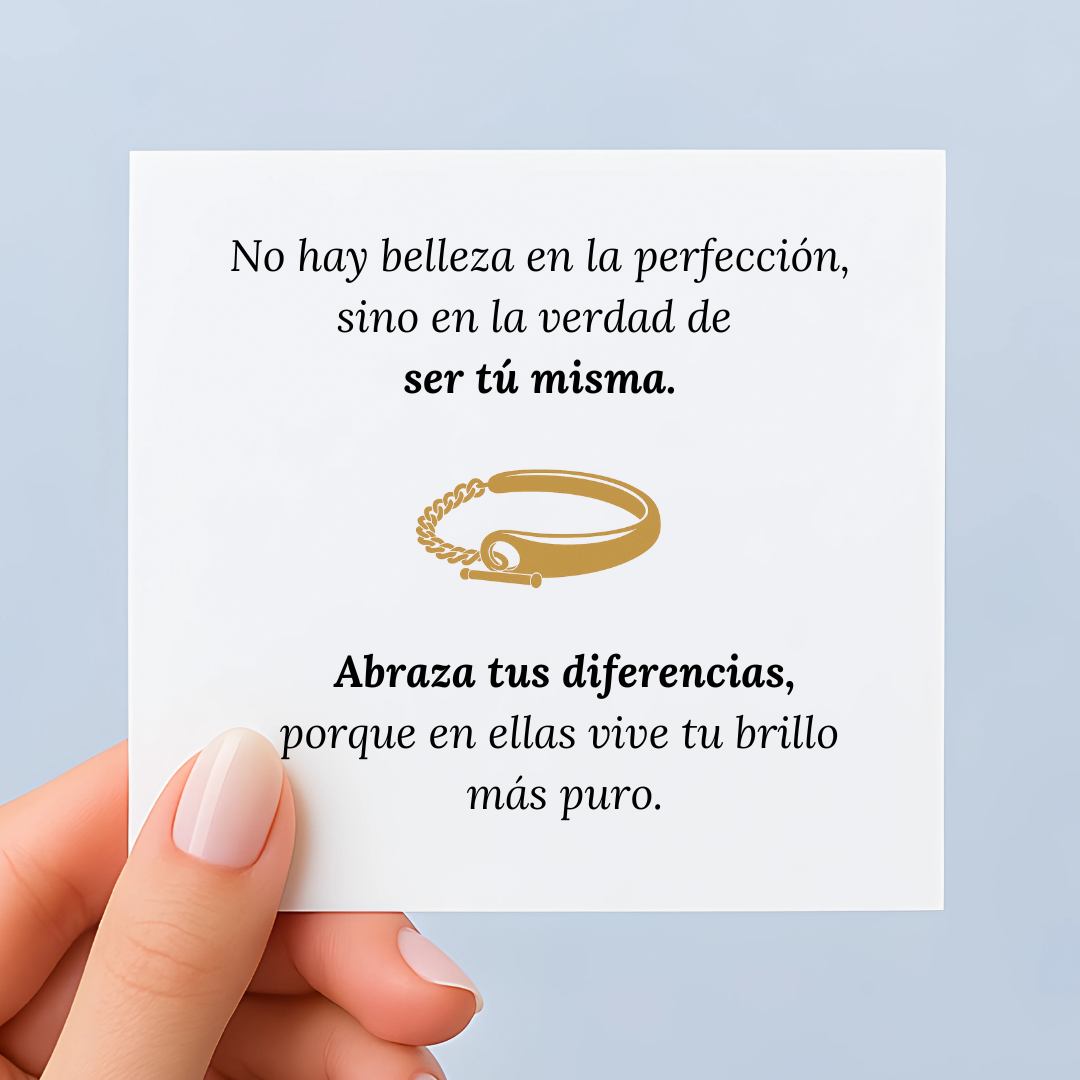 Asymmetrical Golden Bracelet