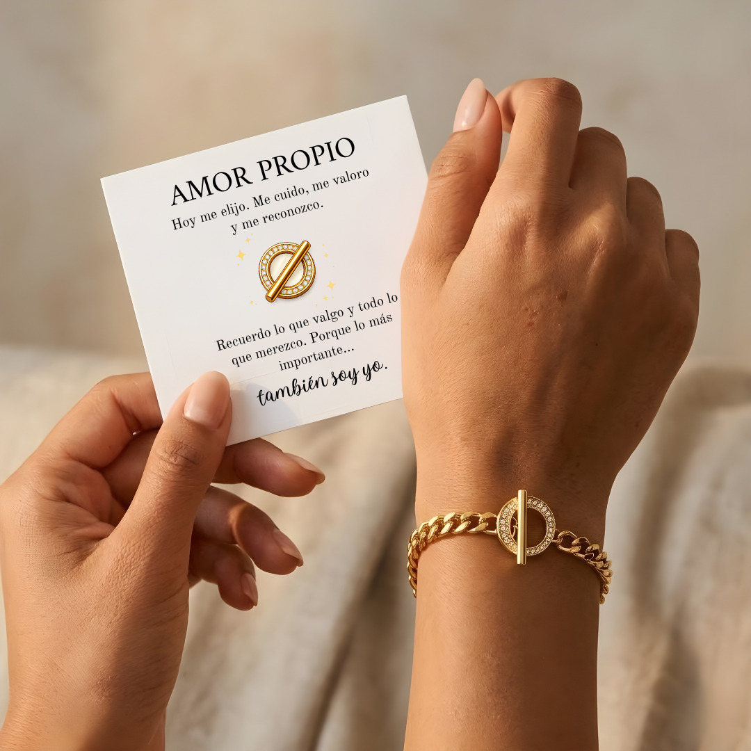 Gold Buckle Bracelet