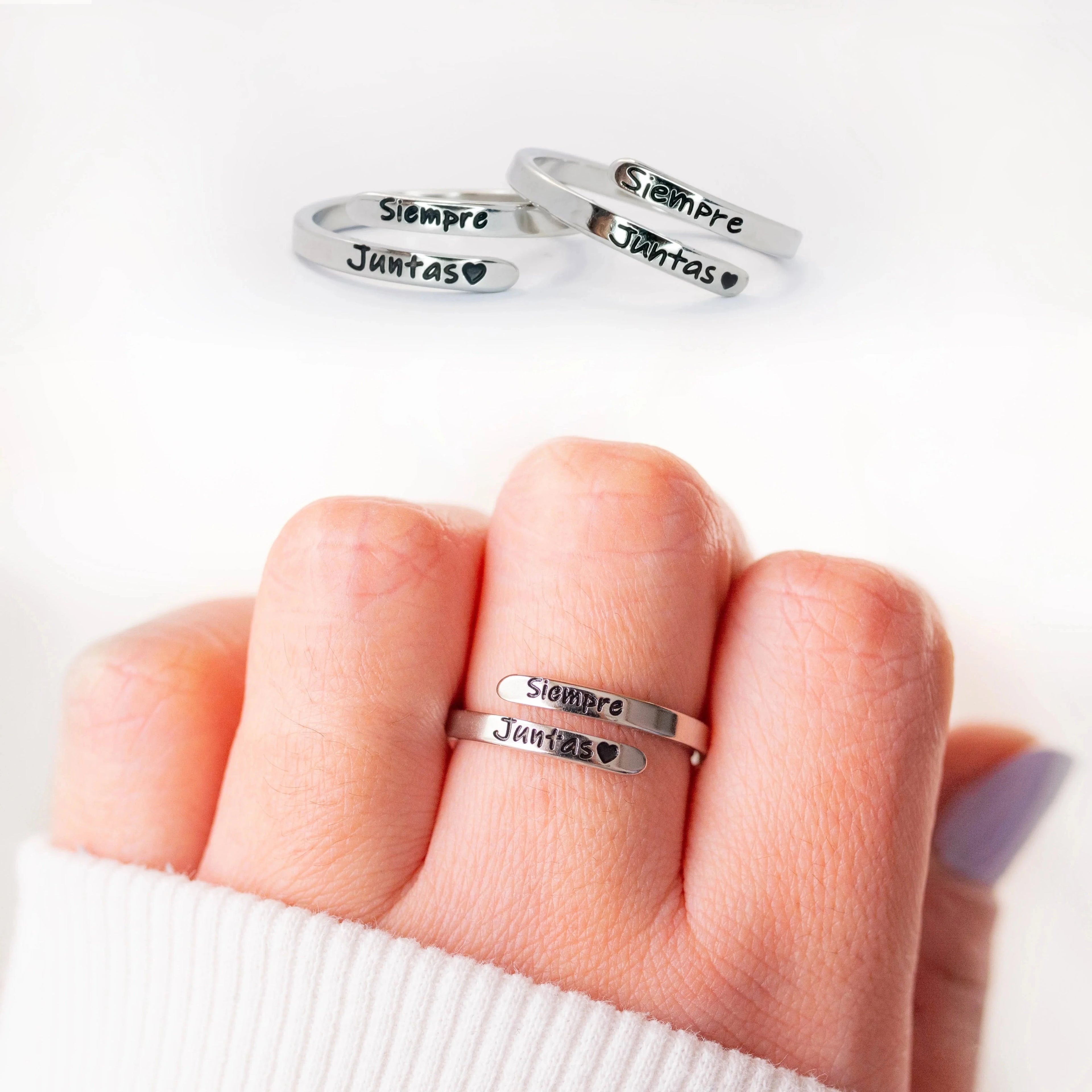Ring "Immer zusammen" – An meine Mutter