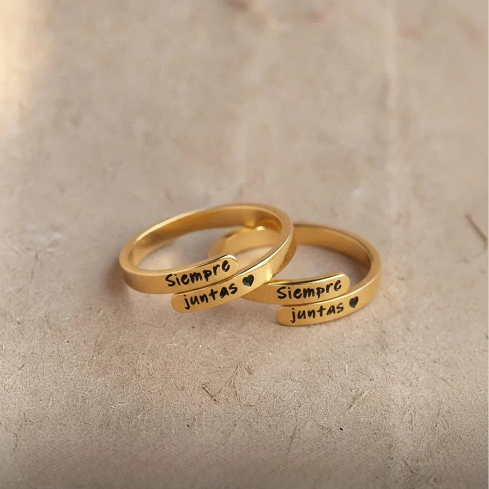 Ring "Immer zusammen" – An meine Mutter