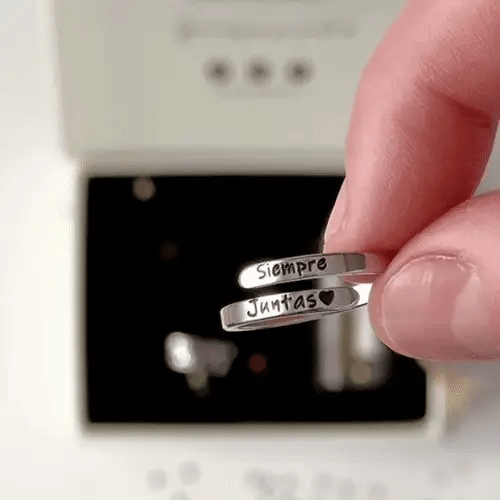Ring "Immer zusammen" – An meine Mutter