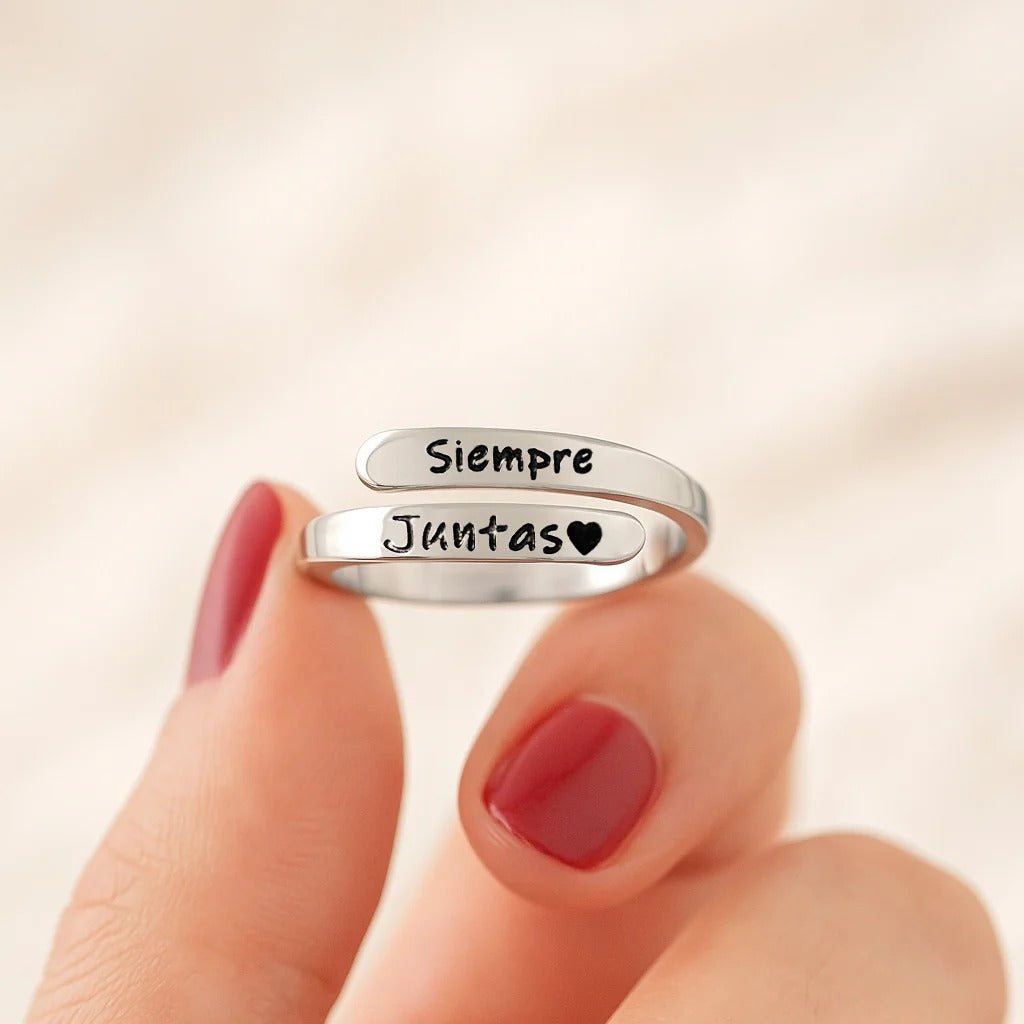 Ring "Immer zusammen" – An meine Mutter