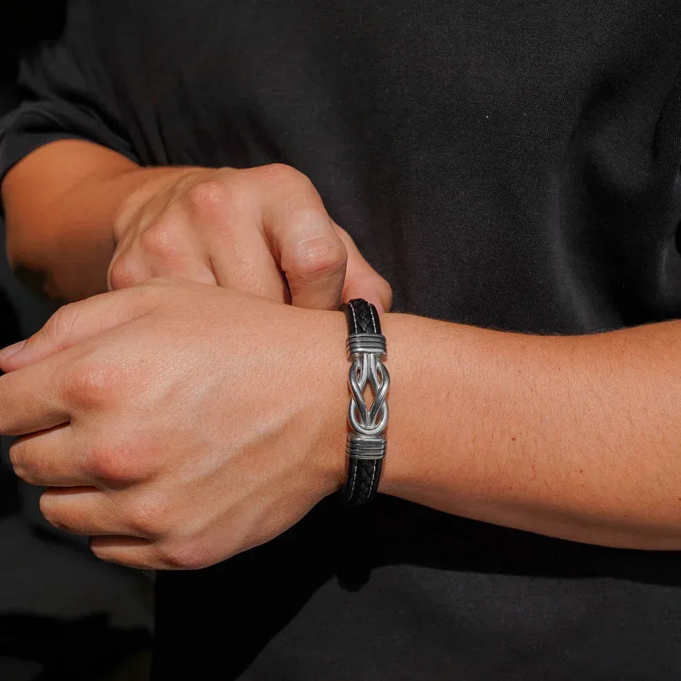 Unendlichkeitsknoten-Armband – Papa