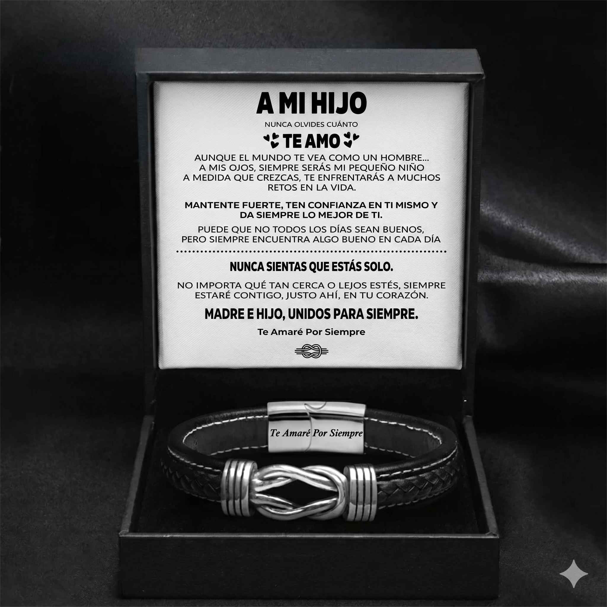 Unendlichkeitsknoten-Armband – Papa