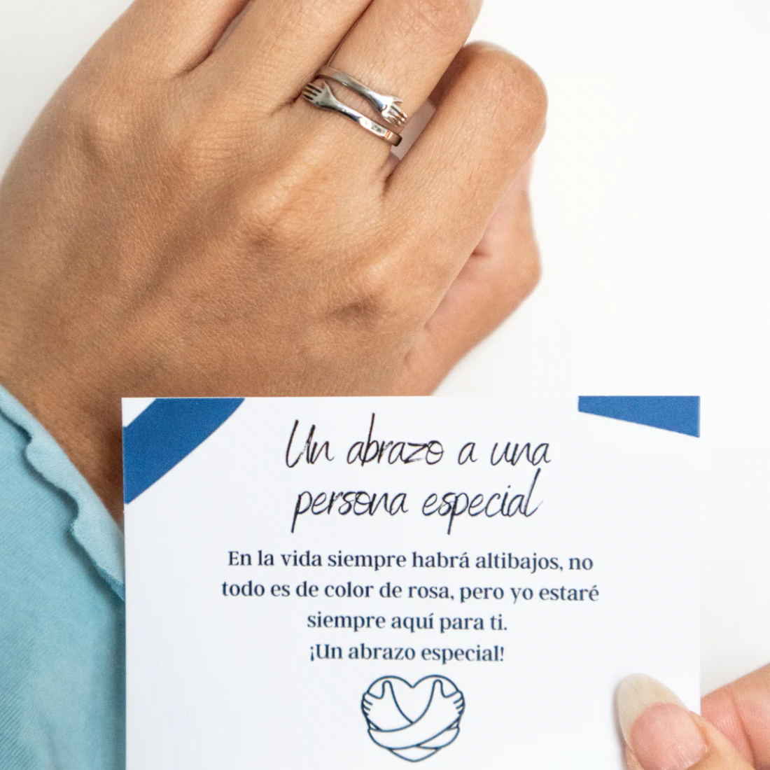 Shiny Hug Ring
