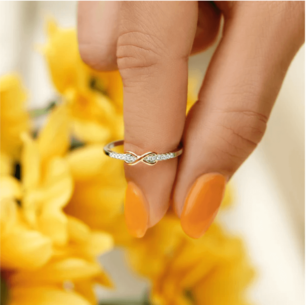 Infinity Ring – Mother & Daughter