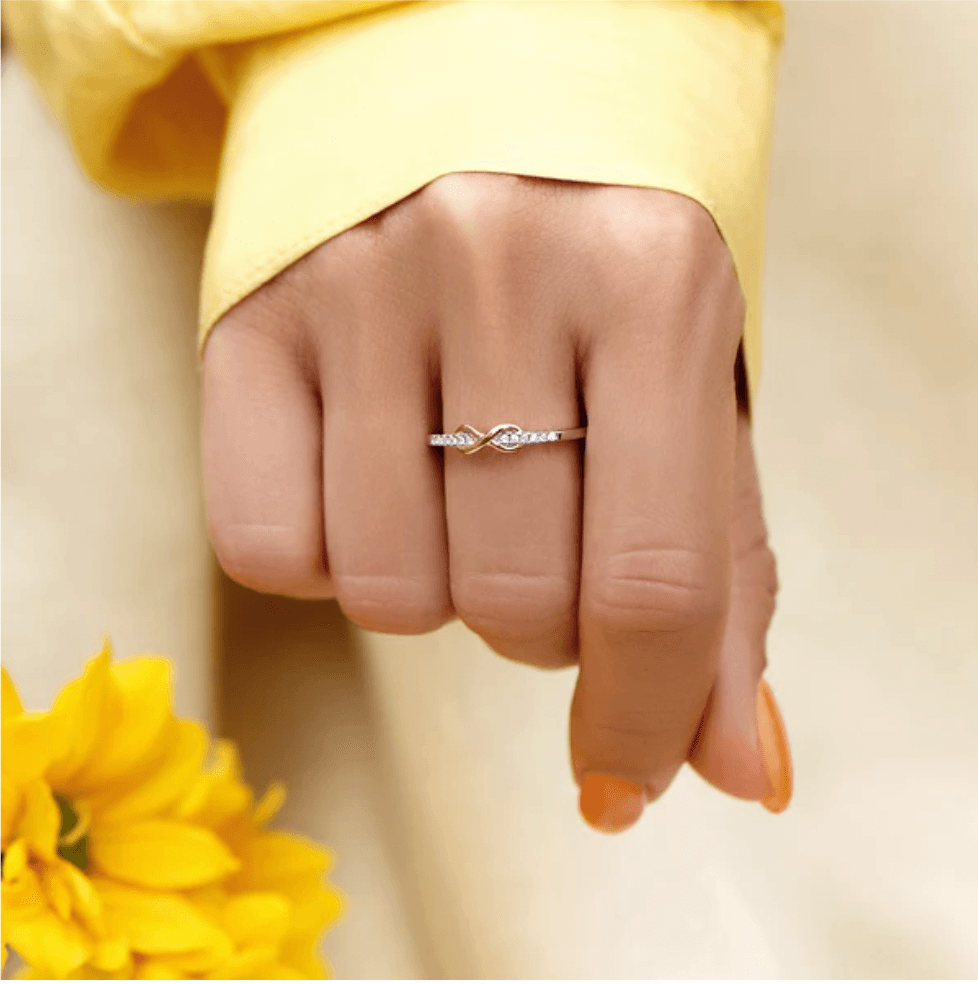 Infinity Ring – Mother & Daughter