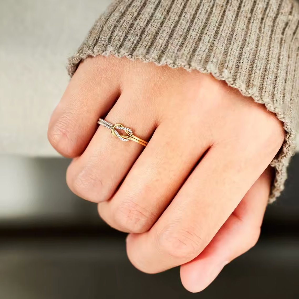 Love Knot Ring – Love and Commitment