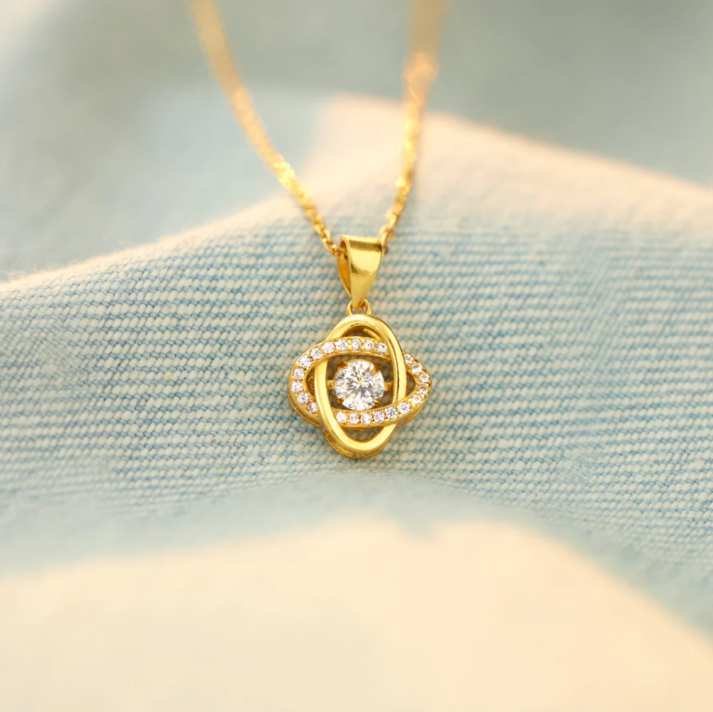 Love Knot Necklace – Mother & Daughter