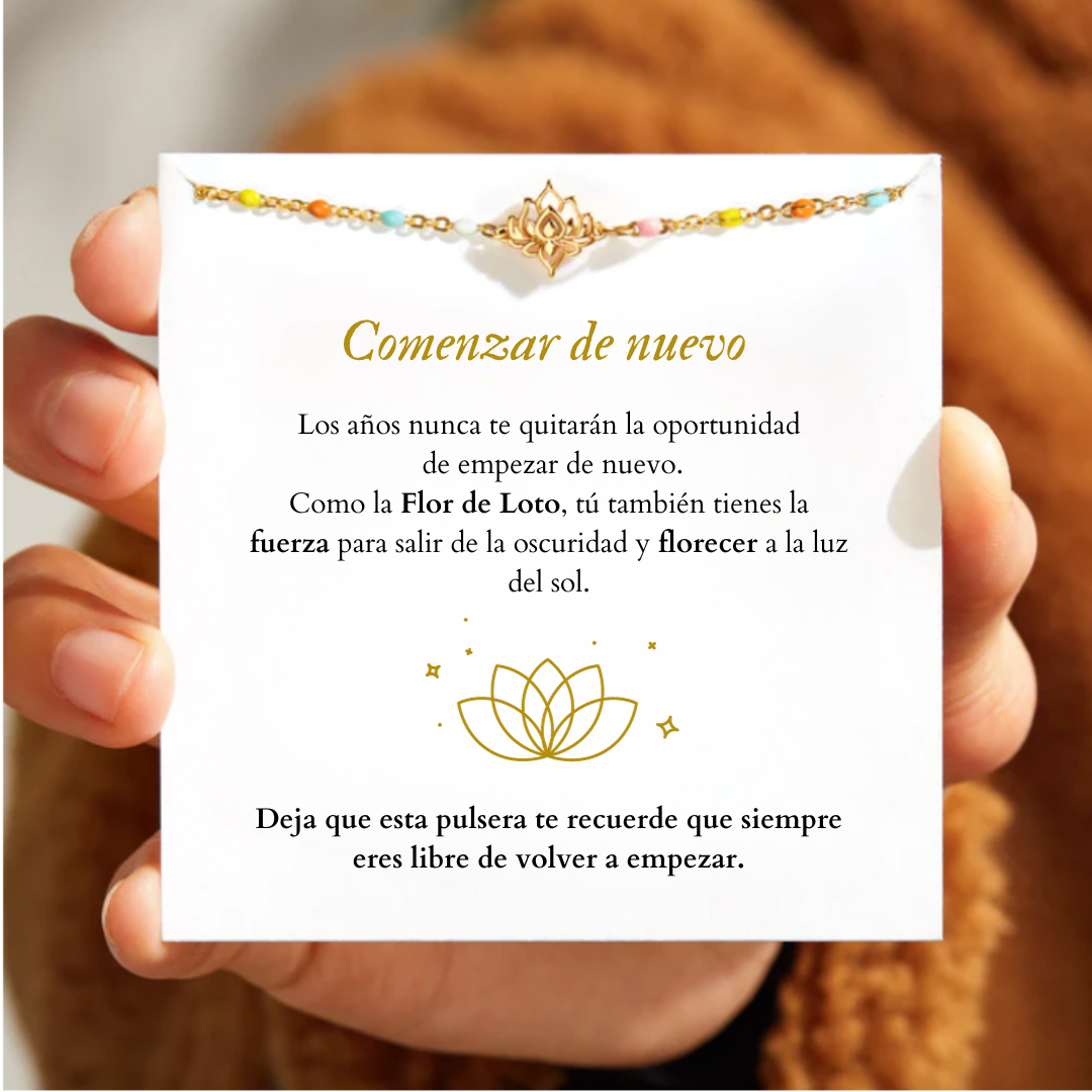 Lotus Bracelet – Starting anew