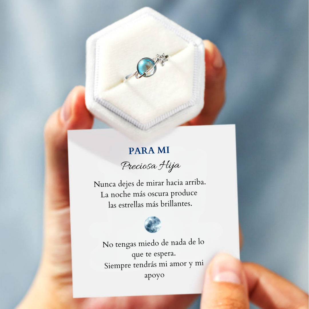 Celestial Promise Ring – To My Daughter