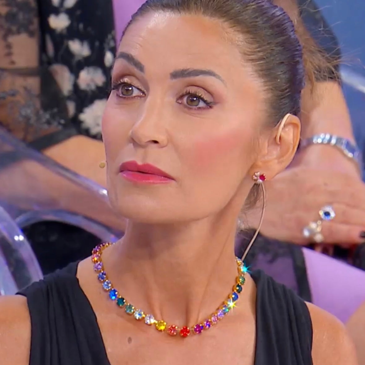 Collar Rainbow Gems