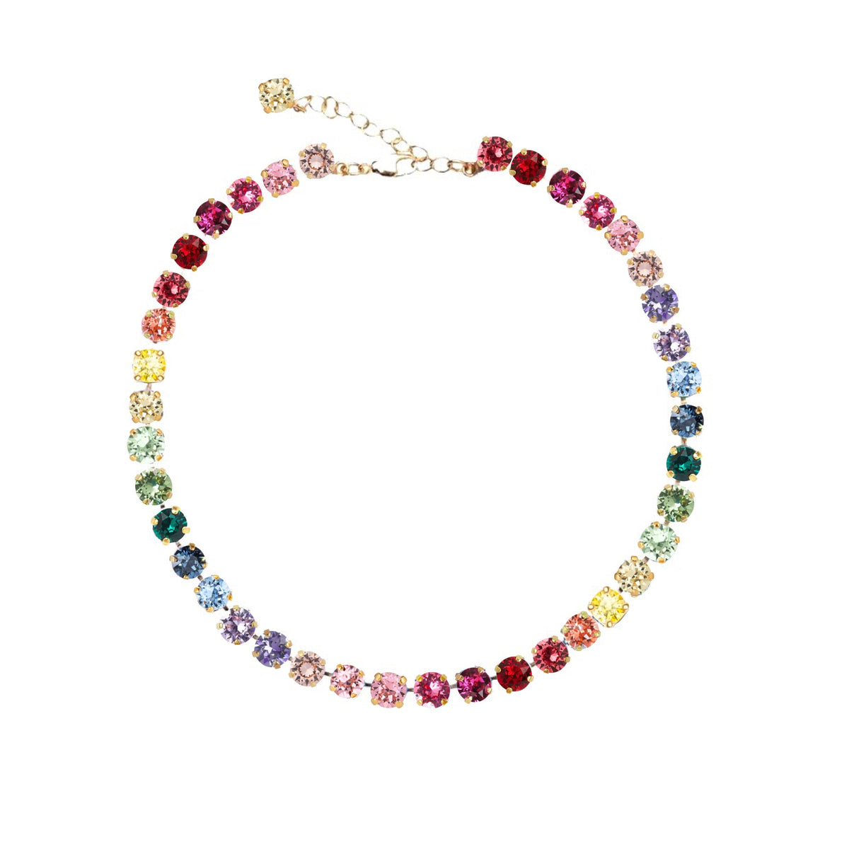Collar Rainbow Gems
