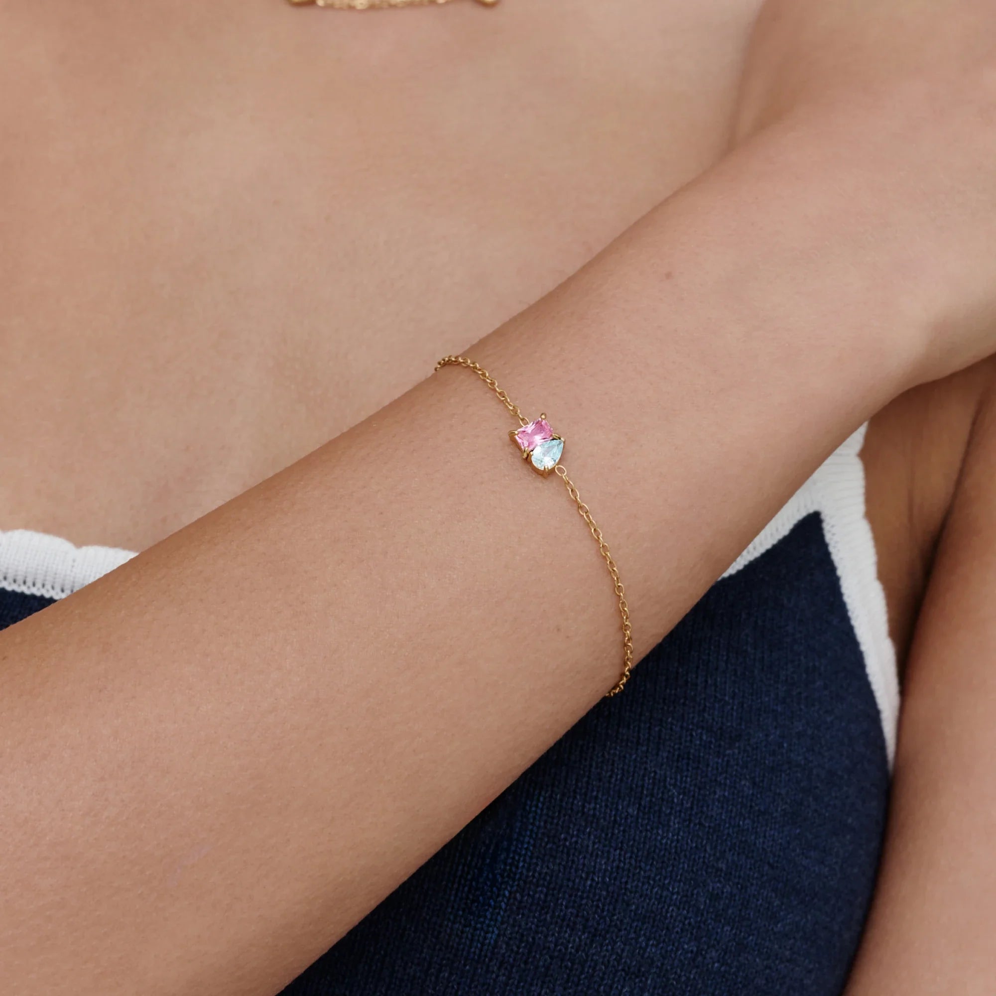 Pulsera Duo Birthstone