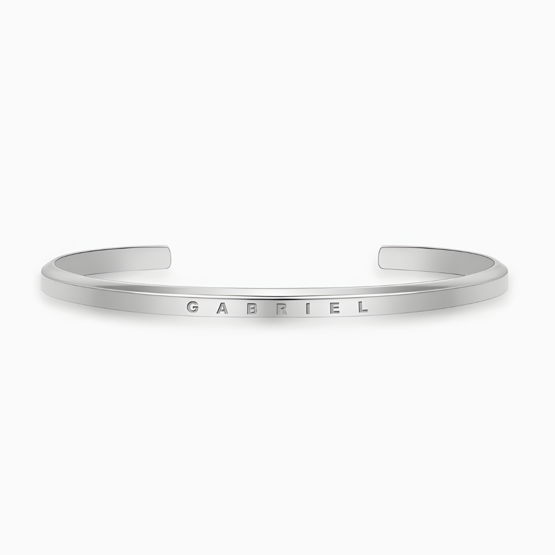 Pulsera Grabado en mi Corazón - Pulseras de Plata | Valentina Jewels