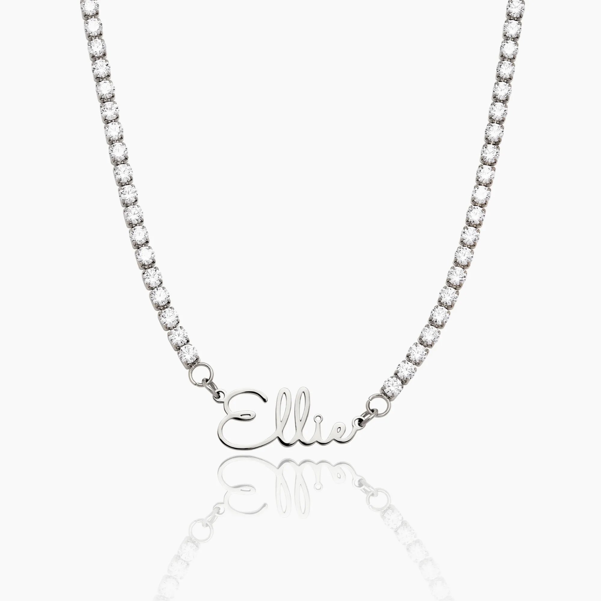 Signature Name Tennis Necklace