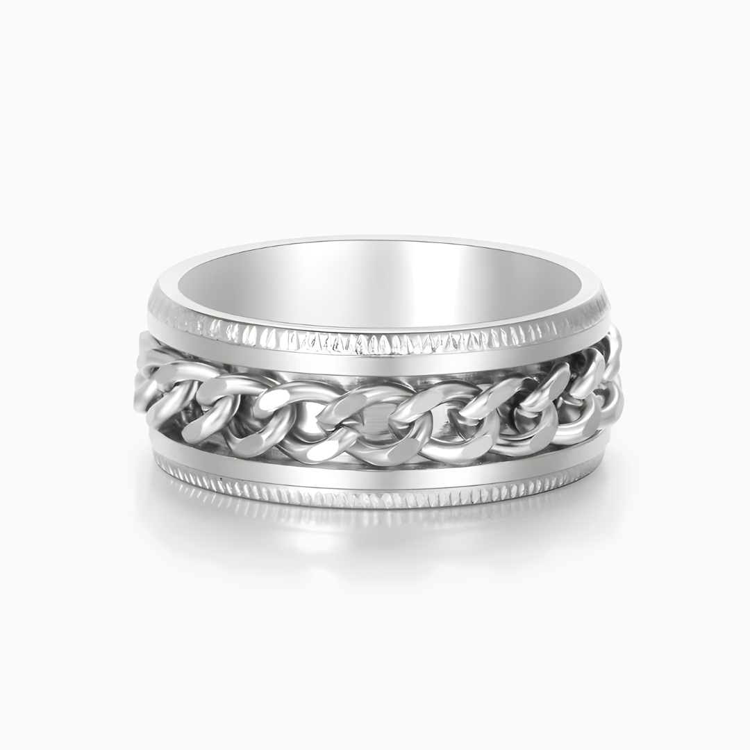 Anillo Calma – Hombre - Anillos de Plata | Valentina Jewels