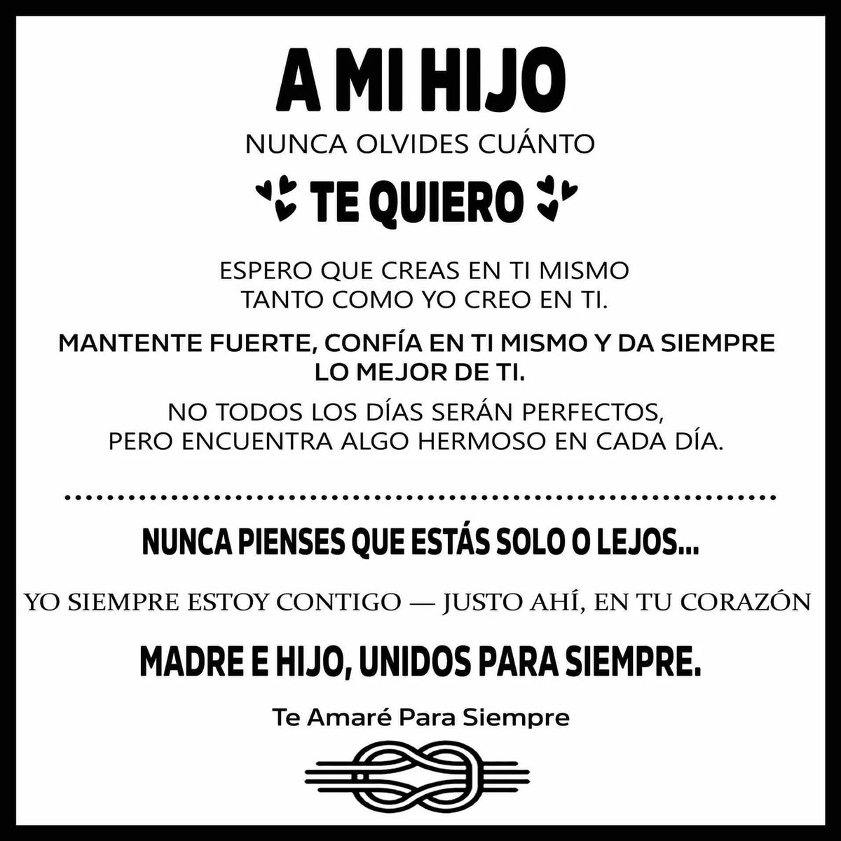 Pulsera Siempre Conectados para Hijo